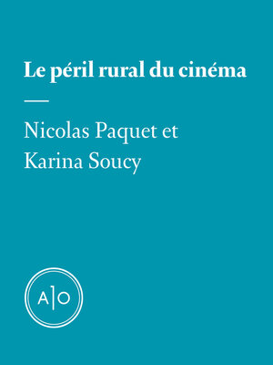 cover image of Le péril rural du cinéma